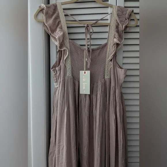 Boutique Dress Midi Edwardian - Picture 4 of 4